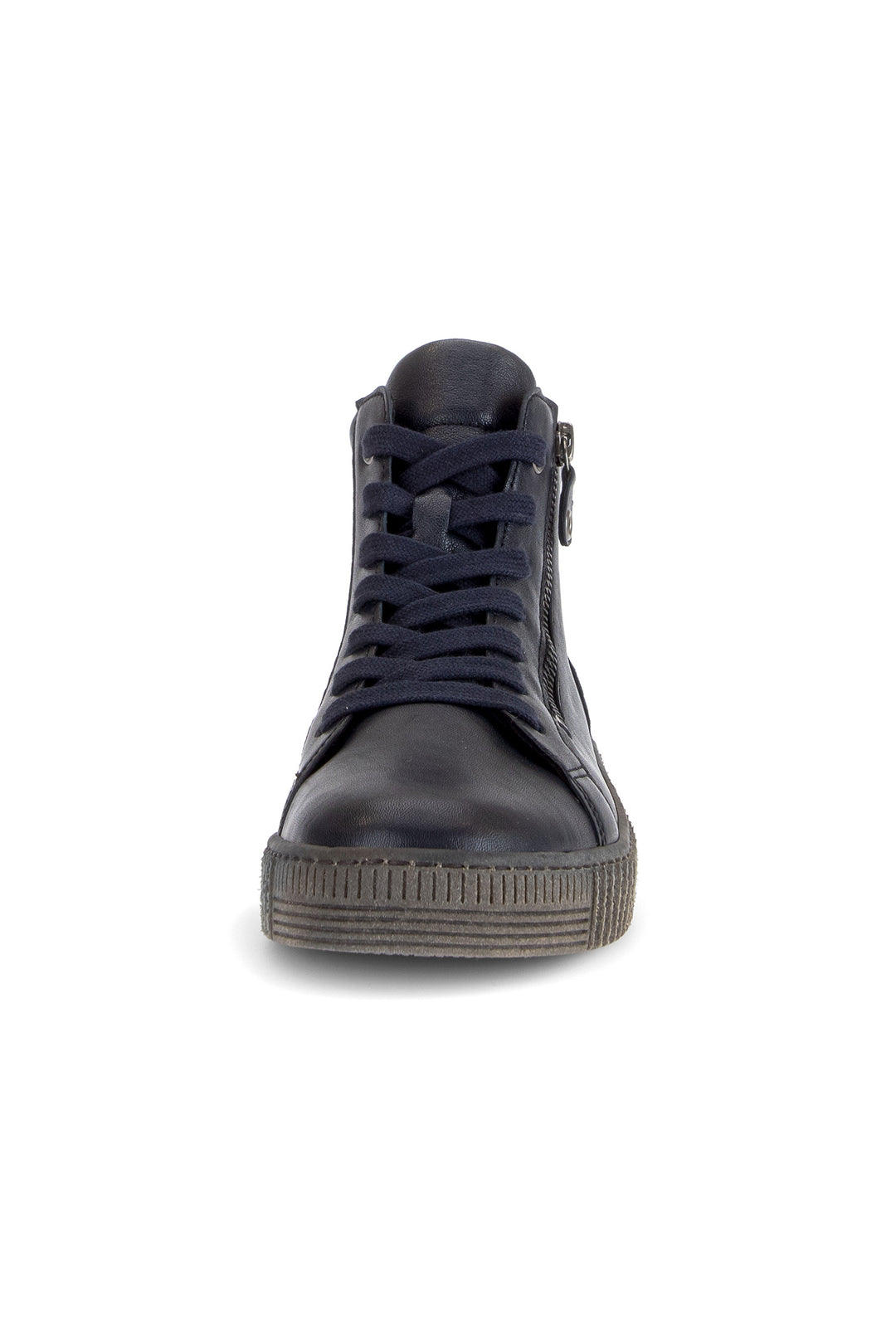 Gabor Lake Navy Leather Boots 8013.01.005, detail view