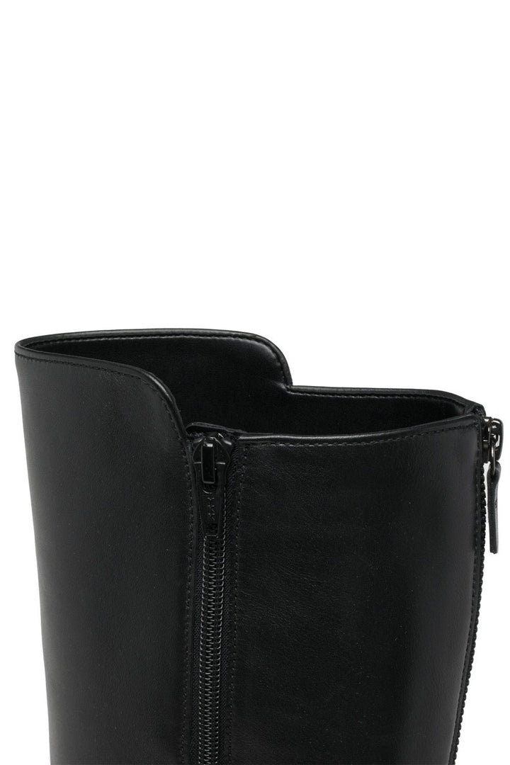 Gabor Match 71.859.27 Black Leather Knee High Boots - Shirley Allum Boutique