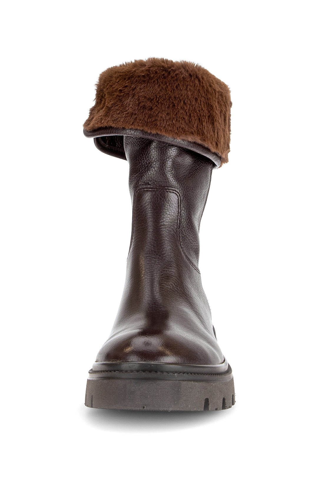 Gabor Moonlight Mocha Brown Wool Boots 8021.04.002, detail view