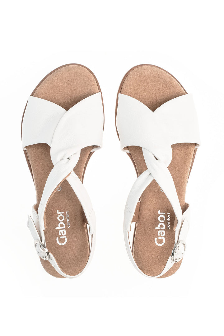 Gabor Rich Sandal Off White 62.751.50 - Shirley Allum Boutique