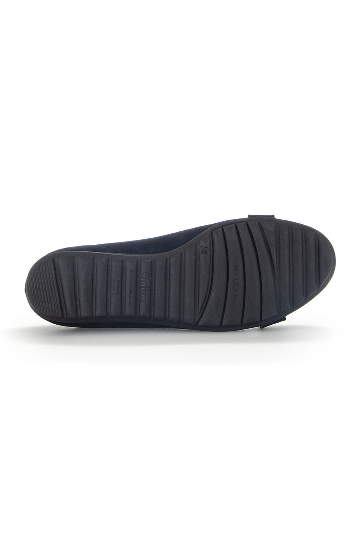 Gabor Sabia Slip On Pump Shoe Dark Blue 62.625.36 - Shirley Allum Boutique