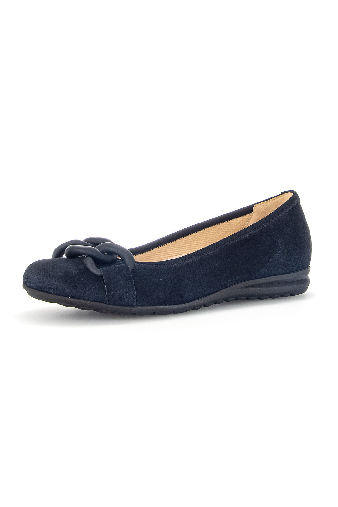 Gabor Sabia Slip On Pump Shoe Dark Blue 62.625.36 - Shirley Allum Boutique