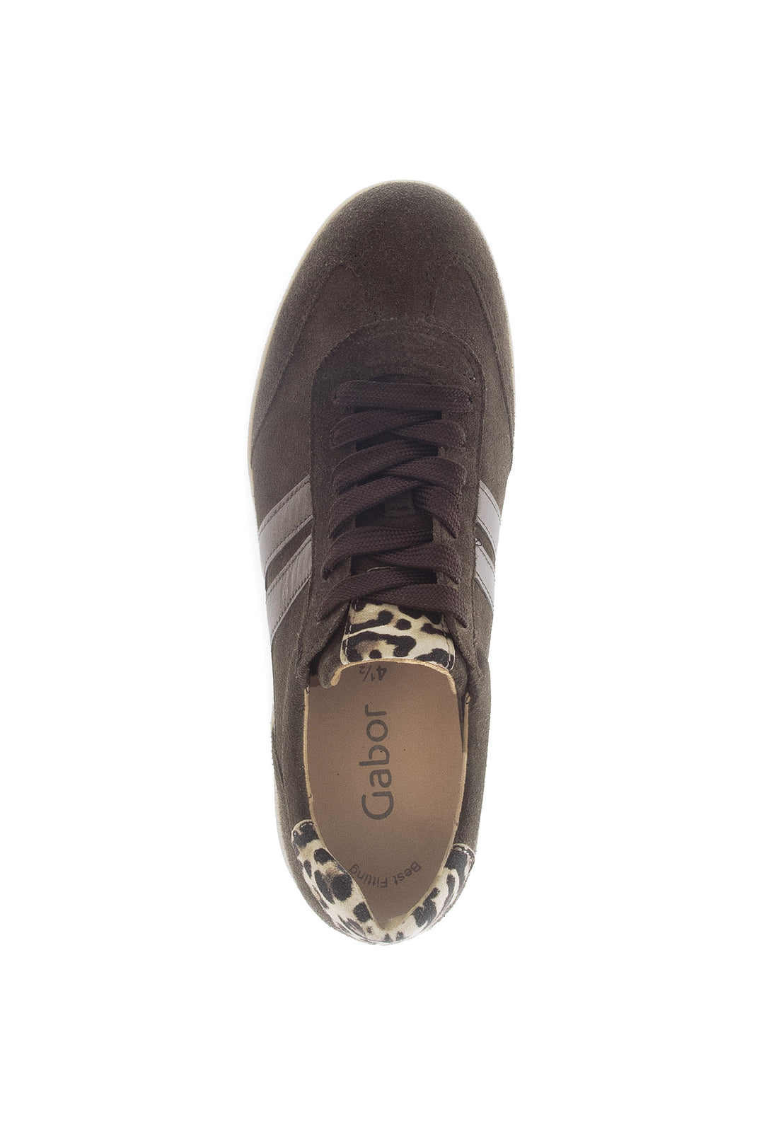Gabor West 73.300.18 Brown Suede Trainer