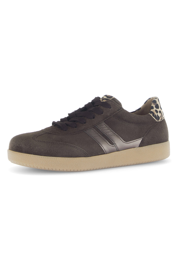 Gabor West 73.300.18 Brown Suede Trainer