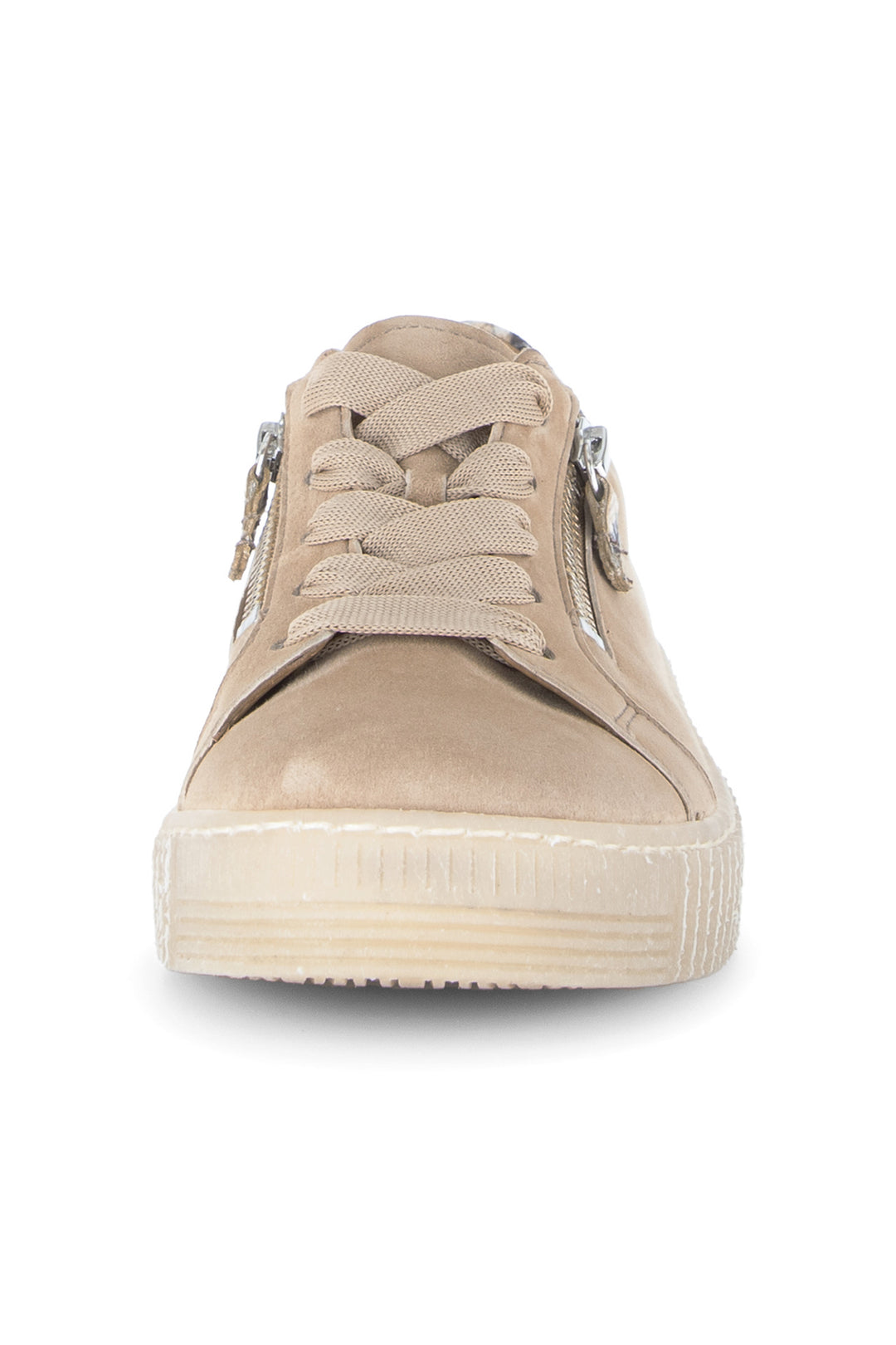 Gabor Wisdom Sand Black Python Suede Trainer 83.334.14