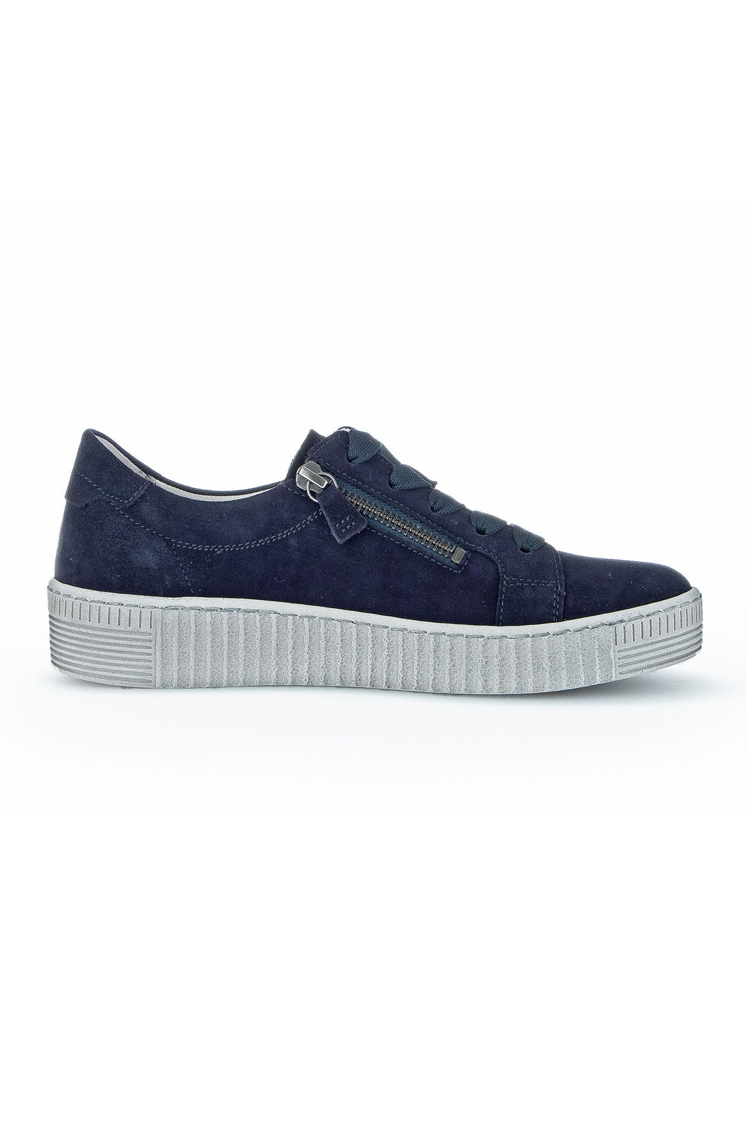 Gabor Wisdom Trainer Atlantic Blue Leather 63.334.36 - Shirley Allum Boutique