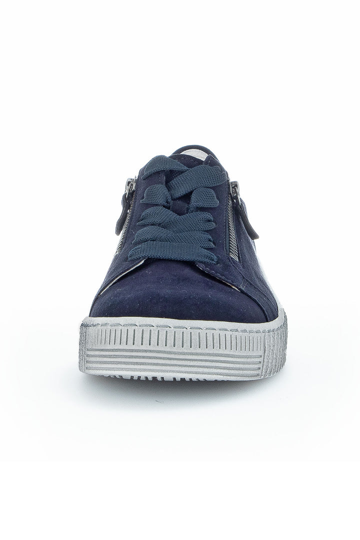 Gabor Wisdom Trainer Atlantic Blue Leather 63.334.36 - Shirley Allum Boutique