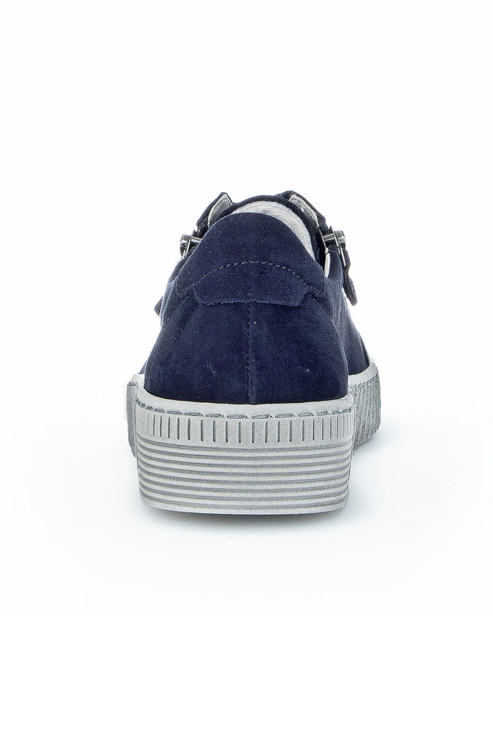 Gabor Wisdom Trainer Atlantic Blue Leather 63.334.36 - Shirley Allum Boutique
