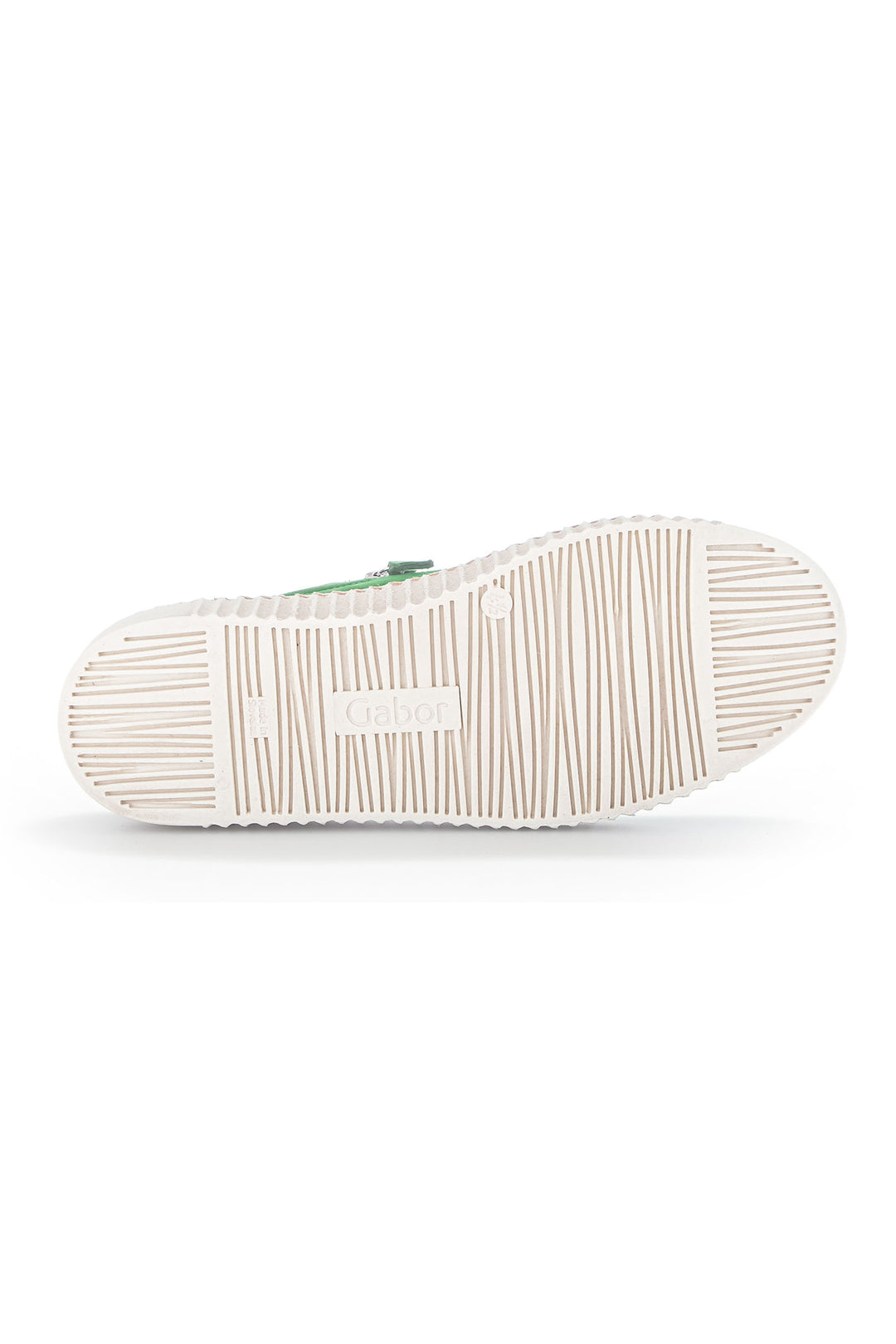 Gabor Wisdom Trainer Green Leather 63.334.19 - Shirley Allum Boutique