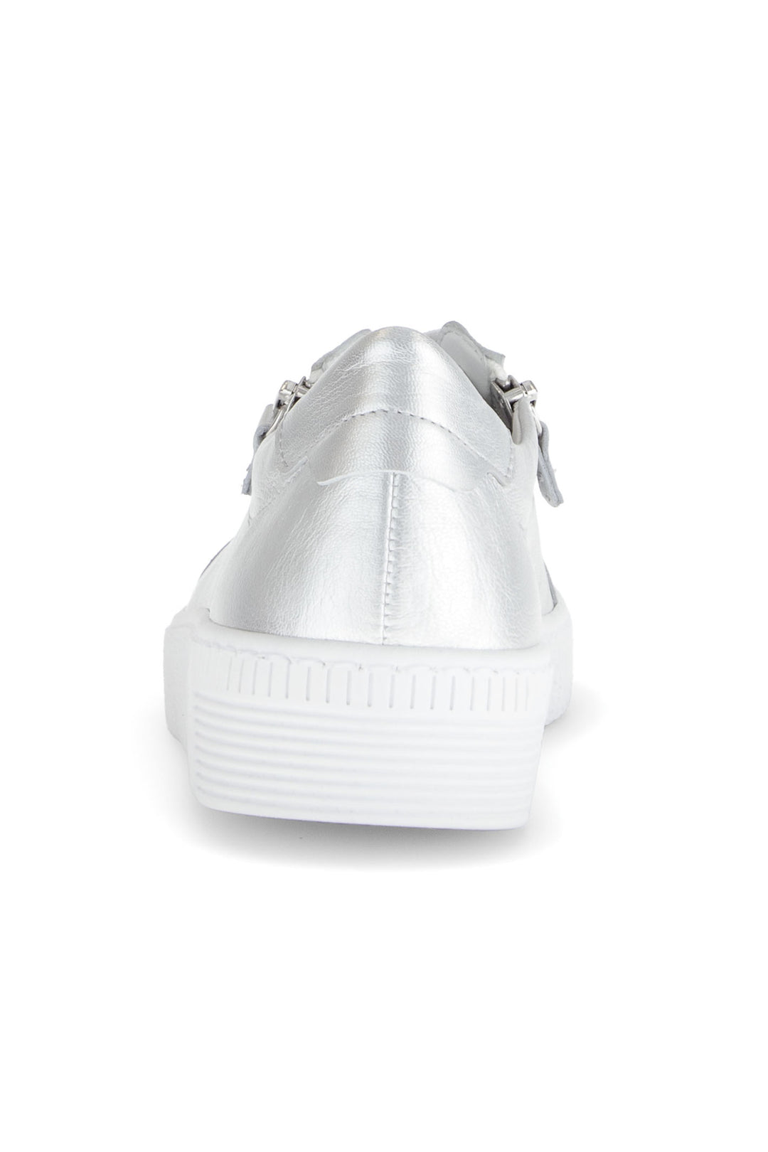 Gabor Wisdom Trainer Silver Leather 63.334.61 - Shirley Allum Boutique
