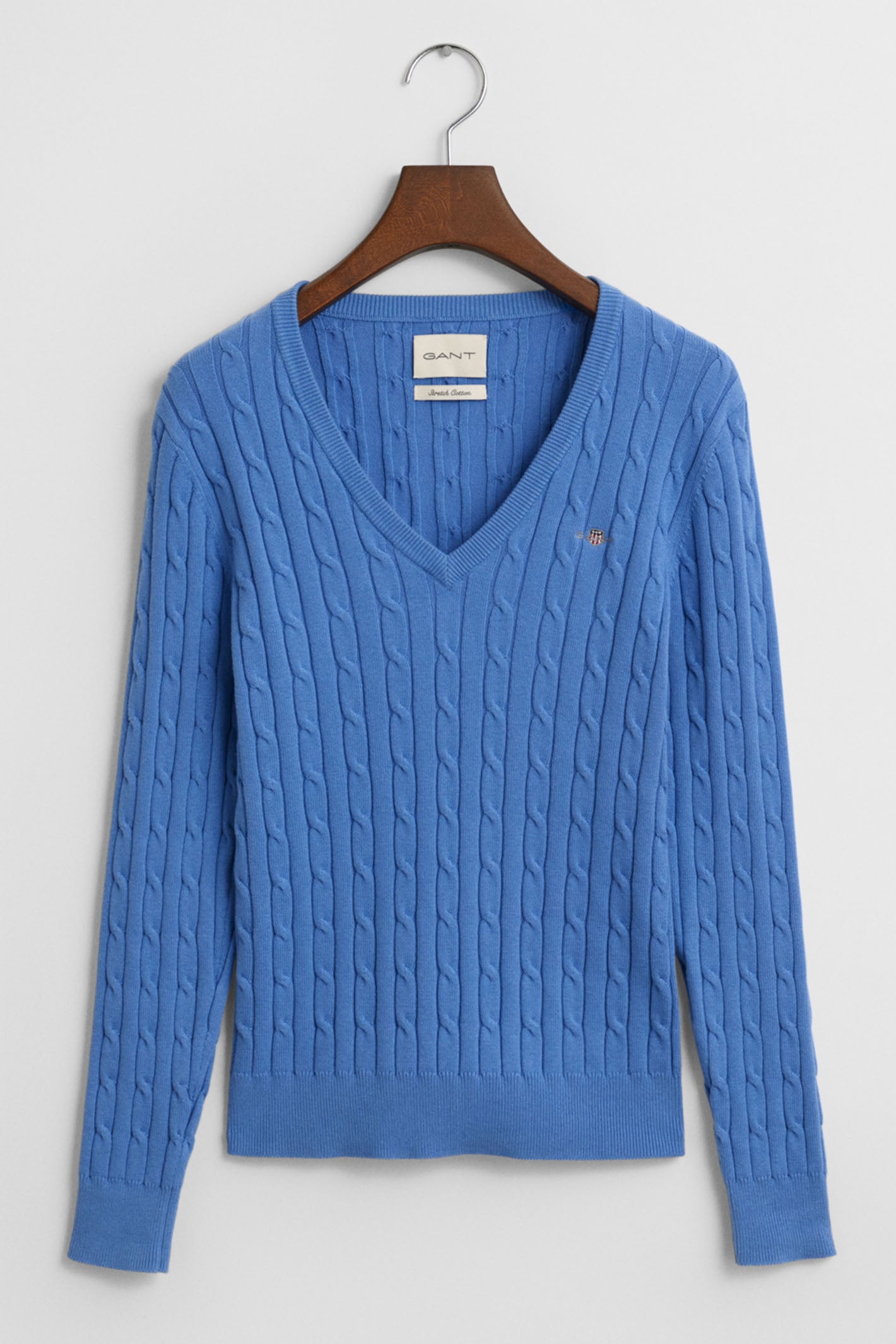 【HI FI FNK】Charming V-neck Knit Fluffy V-Neck Knit Sweater in Light Pink - Retro, Indie and