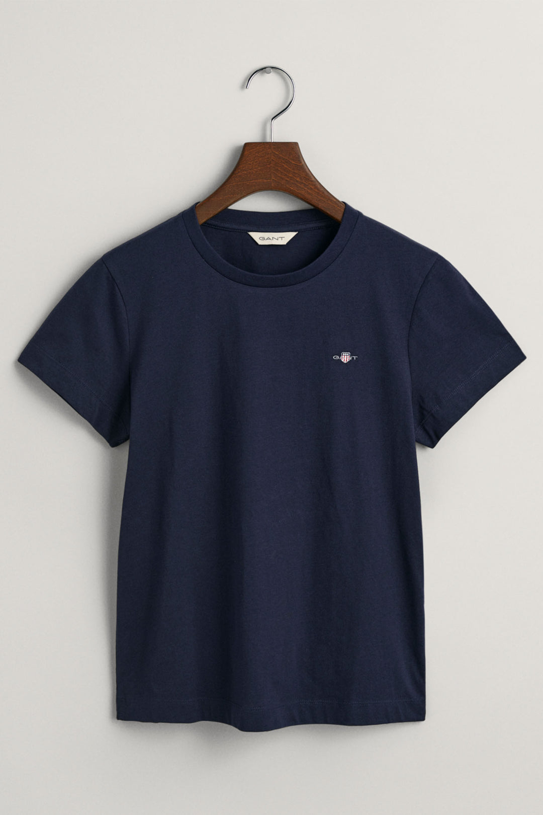 Gant T-Shirt Short Sleeve Evening Blue Reg Shield 4200200 - Shirley Allum Boutique