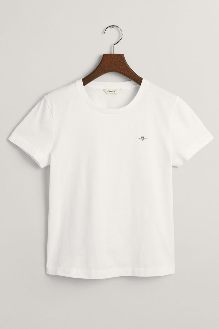 Gant T-Shirt Short Sleeve White Reg Shield 4200200