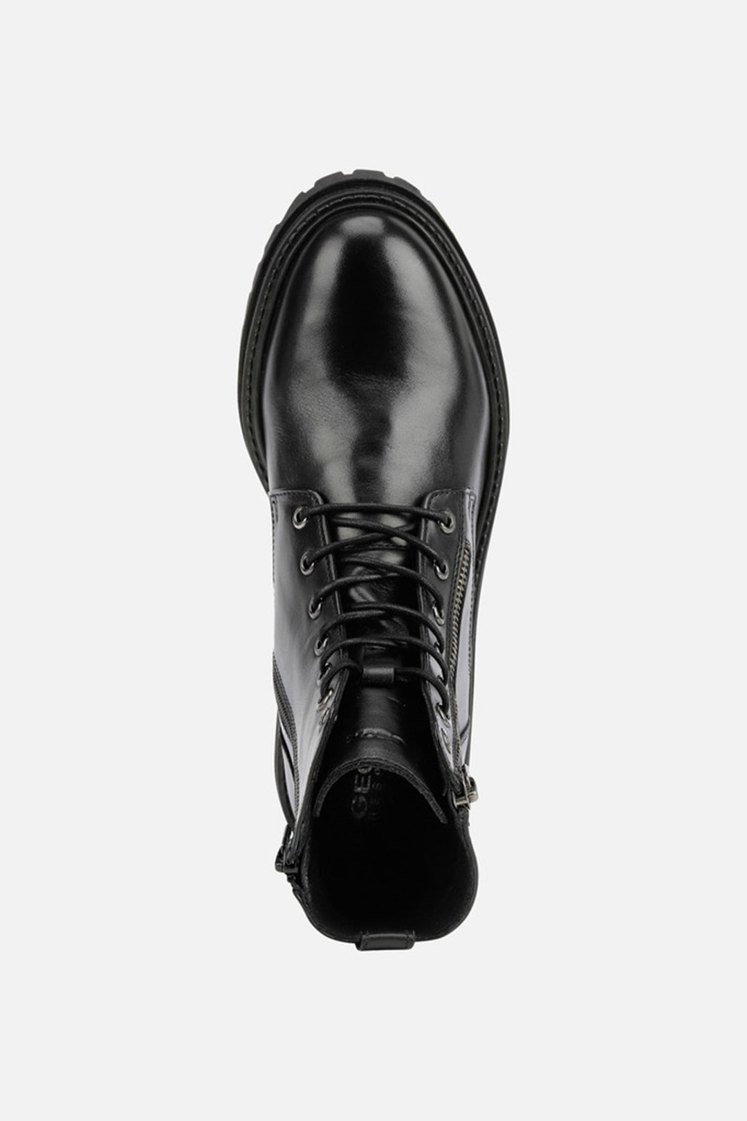 Geox Iridea Boots Black Leather Ankle D16HRC00043C9999 - Shirley Allum Boutique