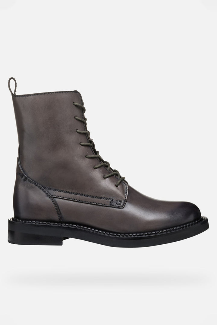 Geox Serilda Boots Taupe Leather D46WYB00043C6029 - Shirley Allum Boutique