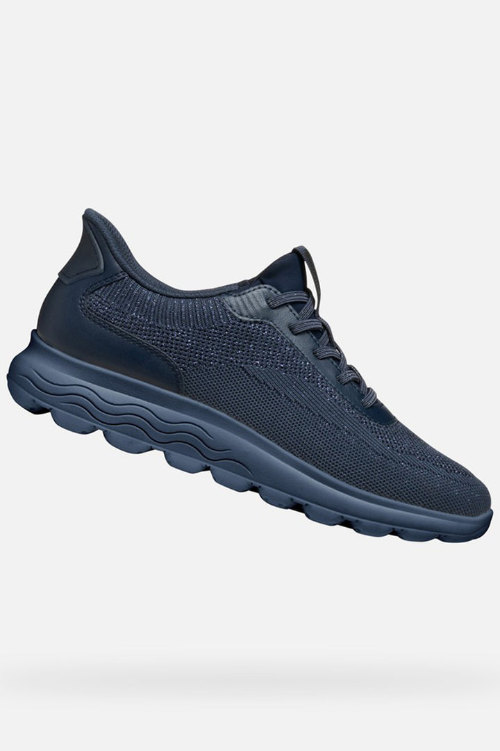 Geox Spherica Plus D567MA06KBCC4064 Navy Knitted Trainer