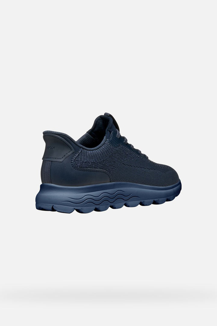 Geox Spherica Plus D567MA06KBCC4064 Navy Knitted Trainer