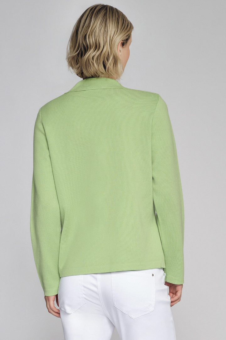 Gollehaug Cardigan Apple Green 02511-12095 853 - Shirley Allum Boutique