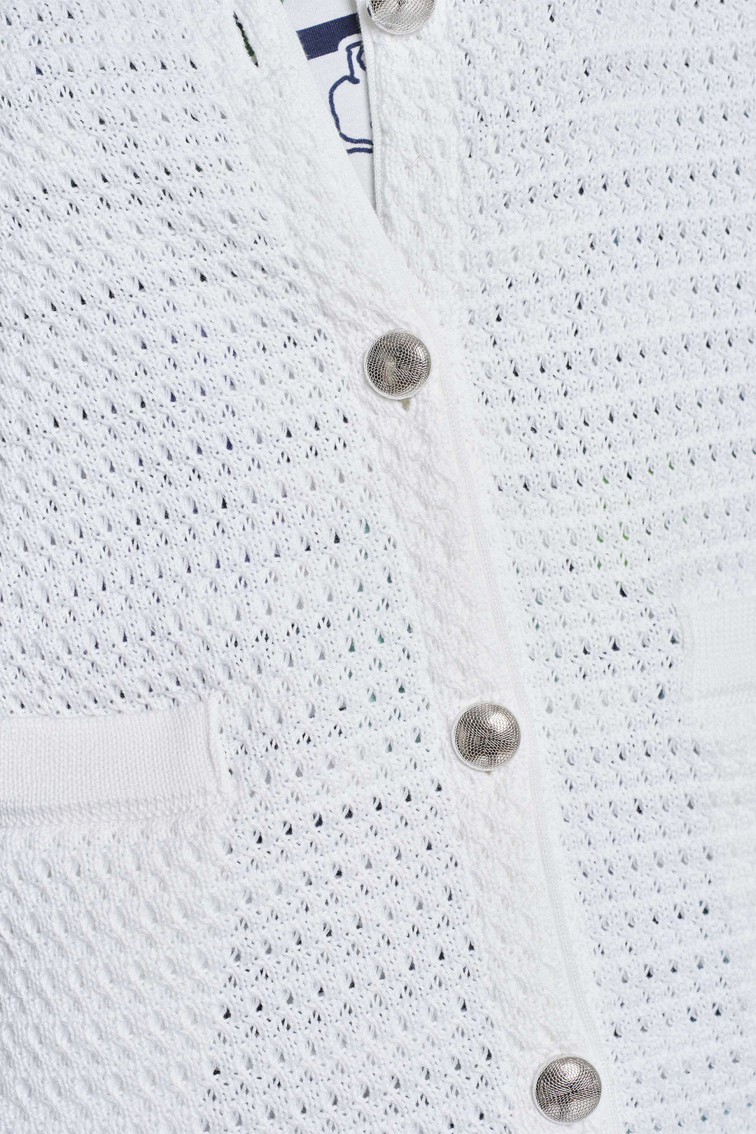 Gollehaug Cardigan White 02511-12002 100 - Shirley Allum Boutique