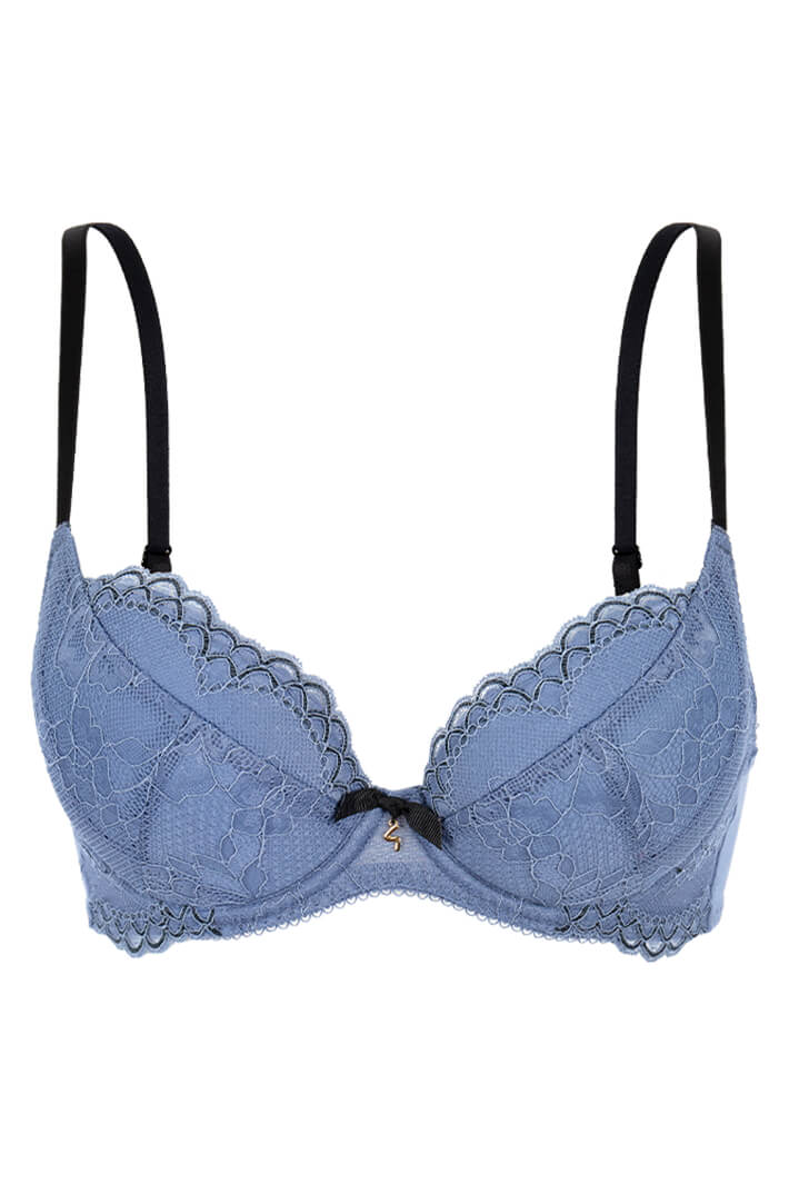 Gossard 7711 Superboost Moonlight Blue Lace Bra - Shirley Allum Boutique