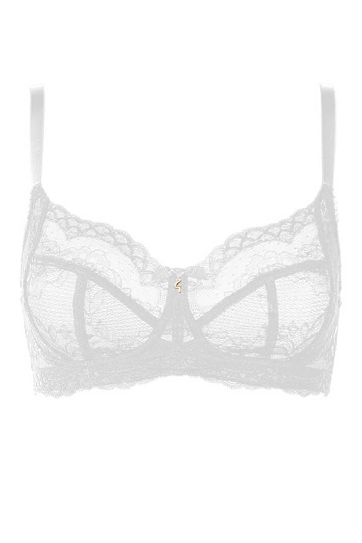 Gossard 7738 Superboost White Lace Bralette - Shirley Allum Boutique