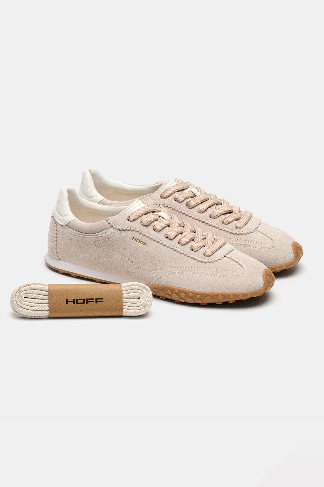 HOFF Bridge Fl Beige Trainers 22661416, pair shown with a spare set of laces