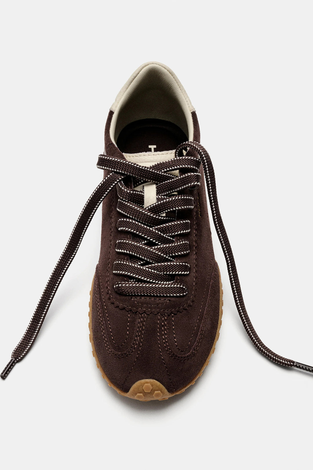 HOFF Bridge Fl Chocolate Brown Trainers 22661420, view from above
