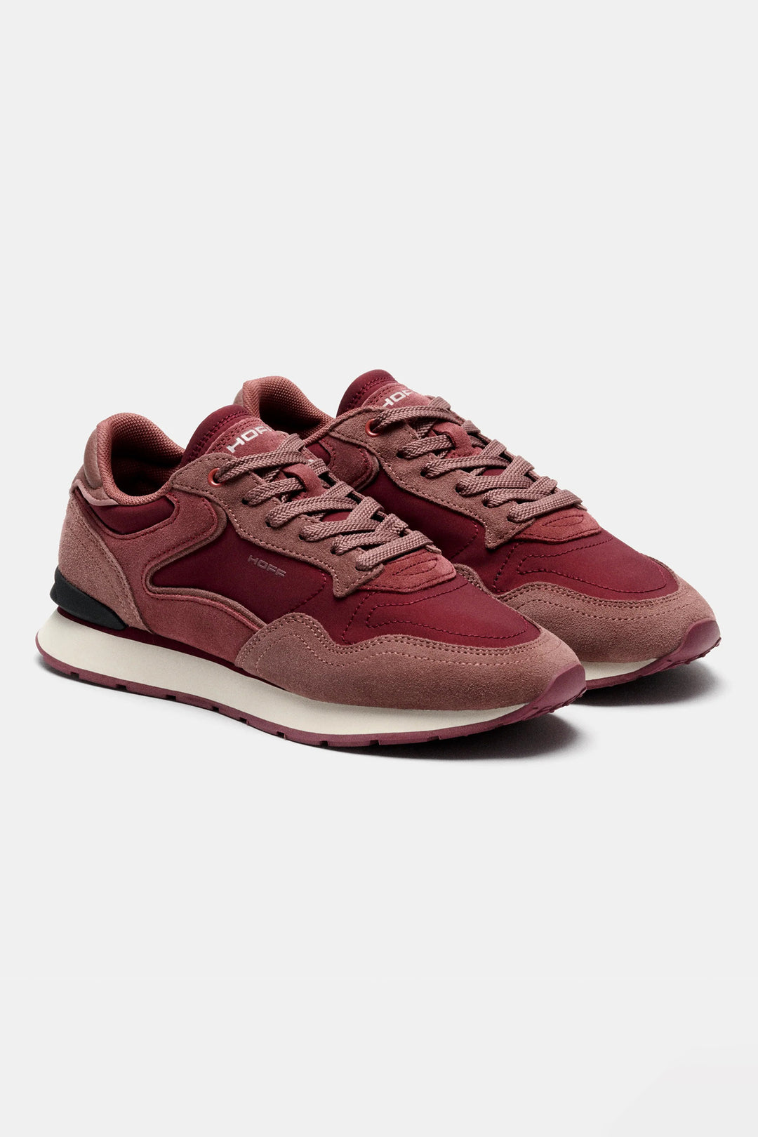HOFF City Burgundy Red Trainers 22602433, pair from the front