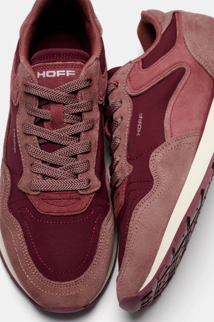 HOFF City Burgundy Red Trainers 22602433, pair from above