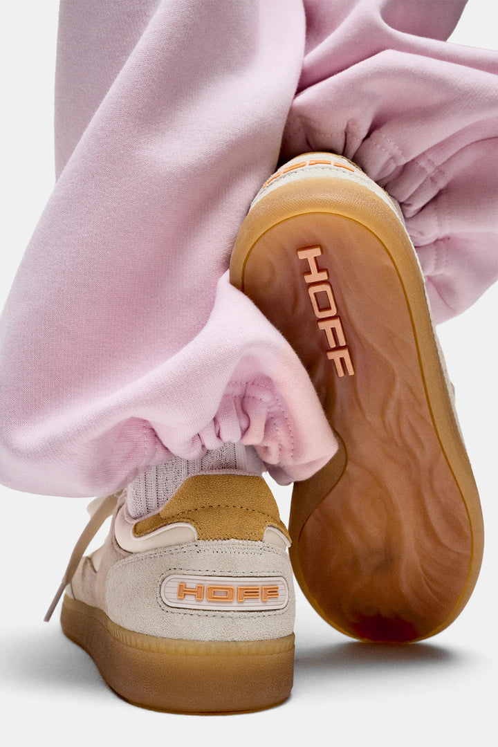 HOFF Park Beige Trainers 22619413, gum sole shown on the foot