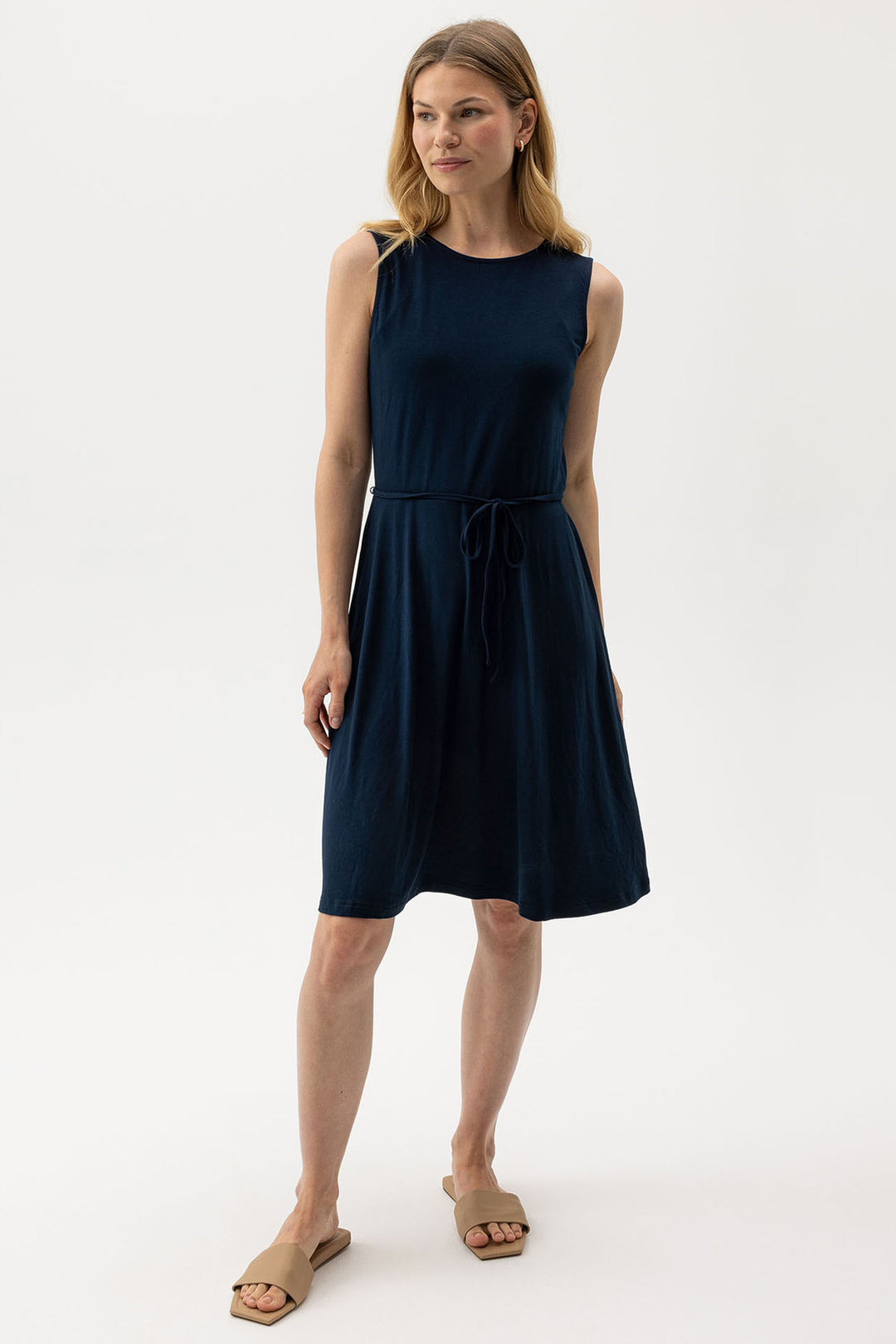 Holebrook Sweden Dress Esther Navy S52615 290 - Shirley Allum Boutique