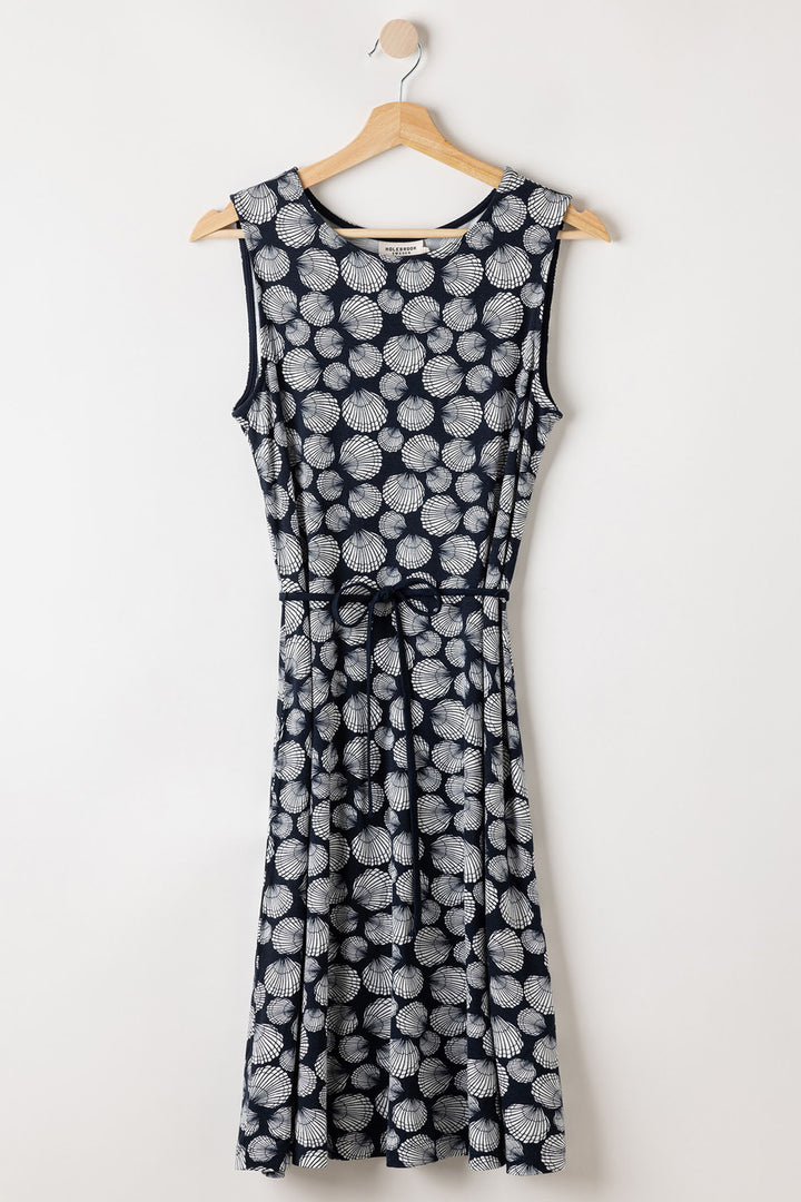 Holebrook Sweden Dress Esther Navy White Shell S52615 294 - Shirley Allum Boutique