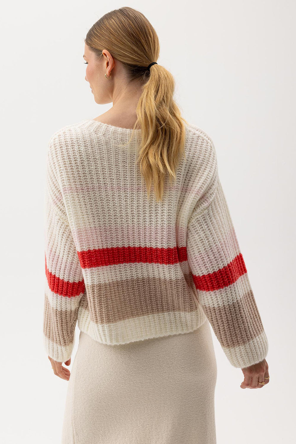 Holebrook Sweden Jumper Cajsa Multi Colour S32418 103 - Shirley Allum Boutique