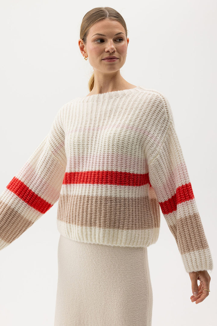 Holebrook Sweden Jumper Cajsa Multi Colour S32418 103 - Shirley Allum Boutique