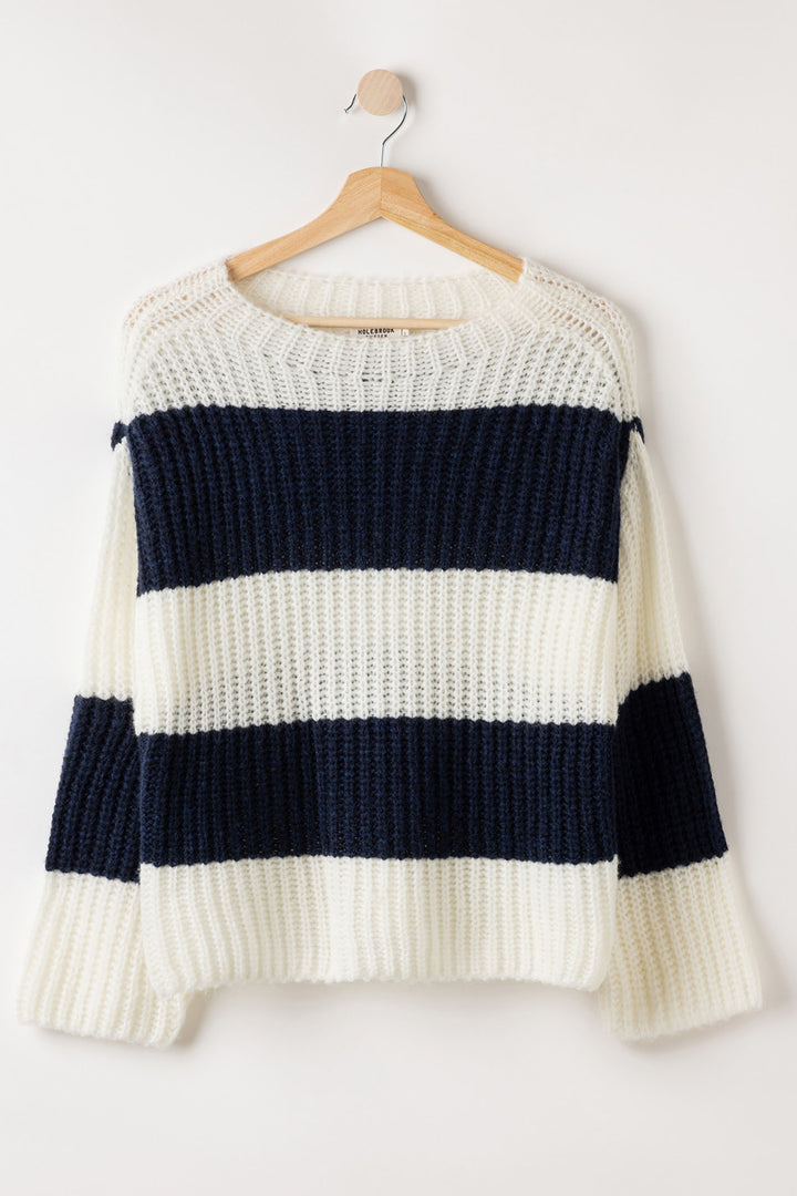 Holebrook Sweden Jumper Cajsa Navy S32418 129 - Shirley Allum Boutique