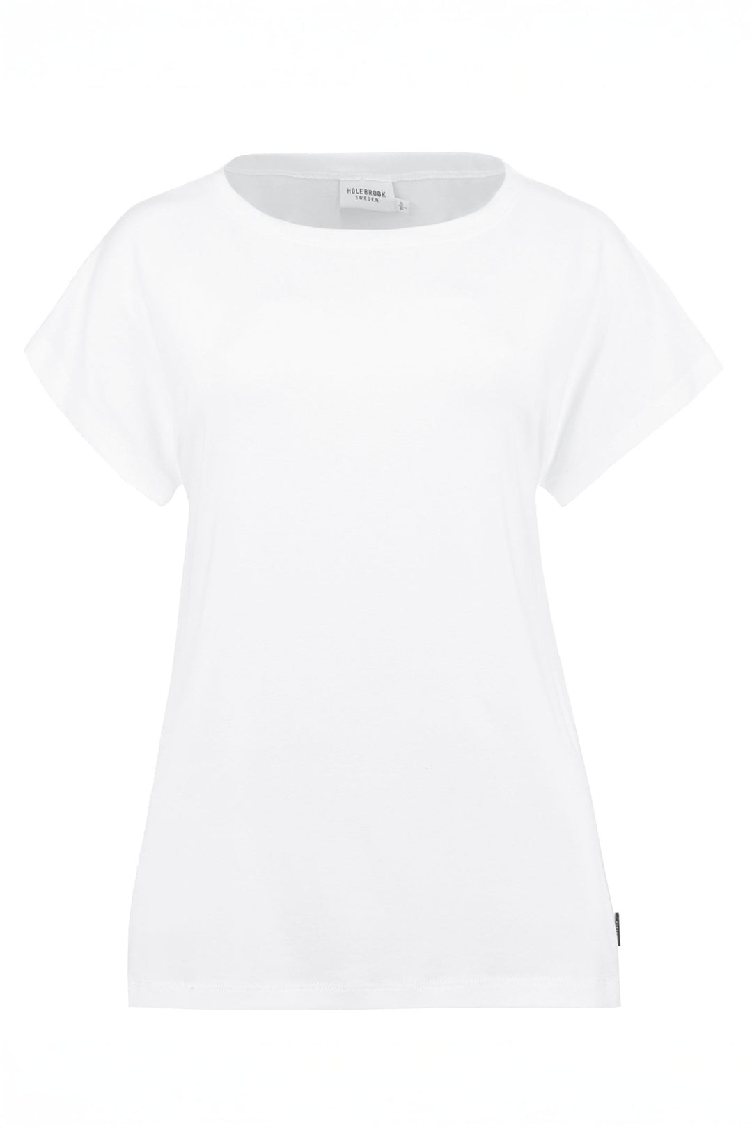 Holebrook Sweden Jumper Esther Cap Sleeve White S52505 100 - Shirley Allum Boutique