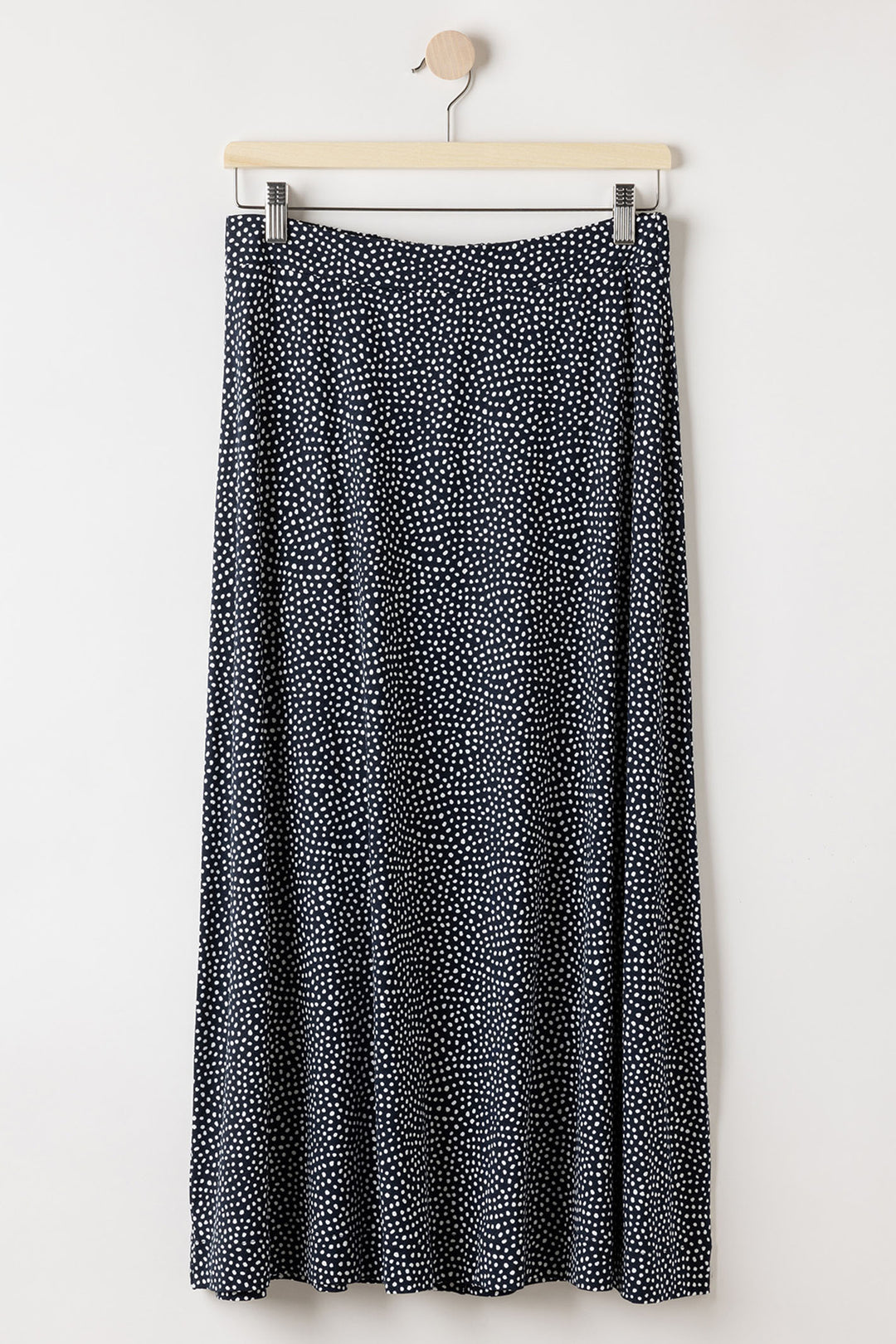 Holebrook Sweden Skirt Esther Navy Off White Dot S52606 292 - Shirley Allum Boutique