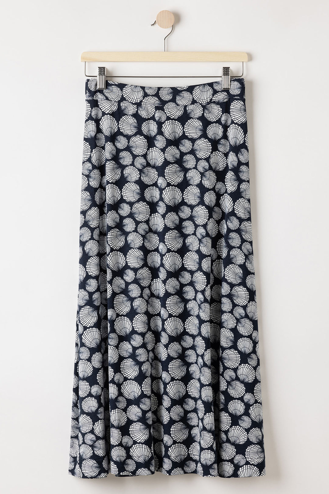 Holebrook Sweden Skirt Esther Navy Off White Shell S52606 294 - Shirley Allum Boutique