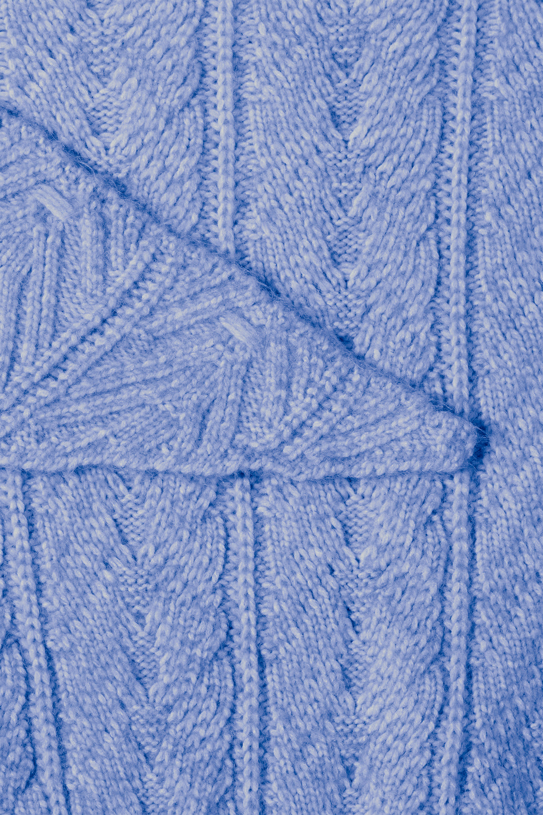 Ichi IAMynte Blue Yonder Knitted Neck Scarf 20124767 183937 - Shirley Allum Boutique