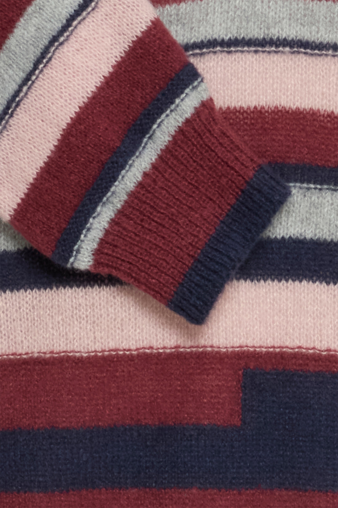 Ichi IHAstra Total Eclipse Navy Striped Jumper 20124630 900001687 - Shirley Allum Boutique