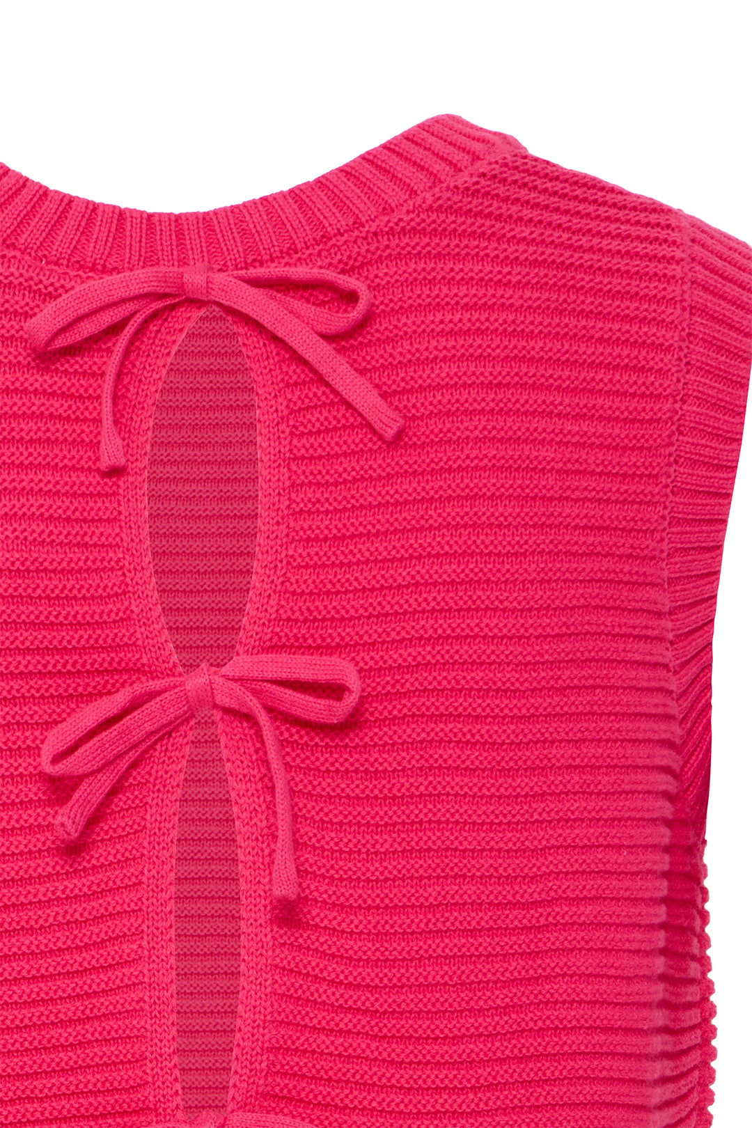 Ichi IHDOTTIES 20125352 171842 Azalea Pink Sleeveless Tank Jumper