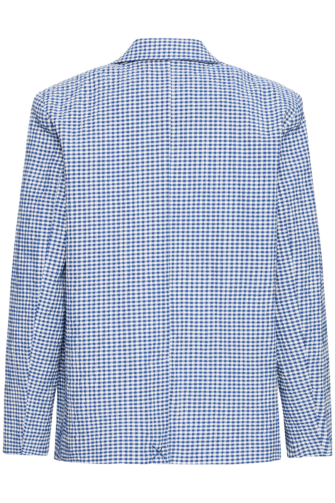 Ichi IHJILMA 20125620 Sodalite Blue Check Jacket