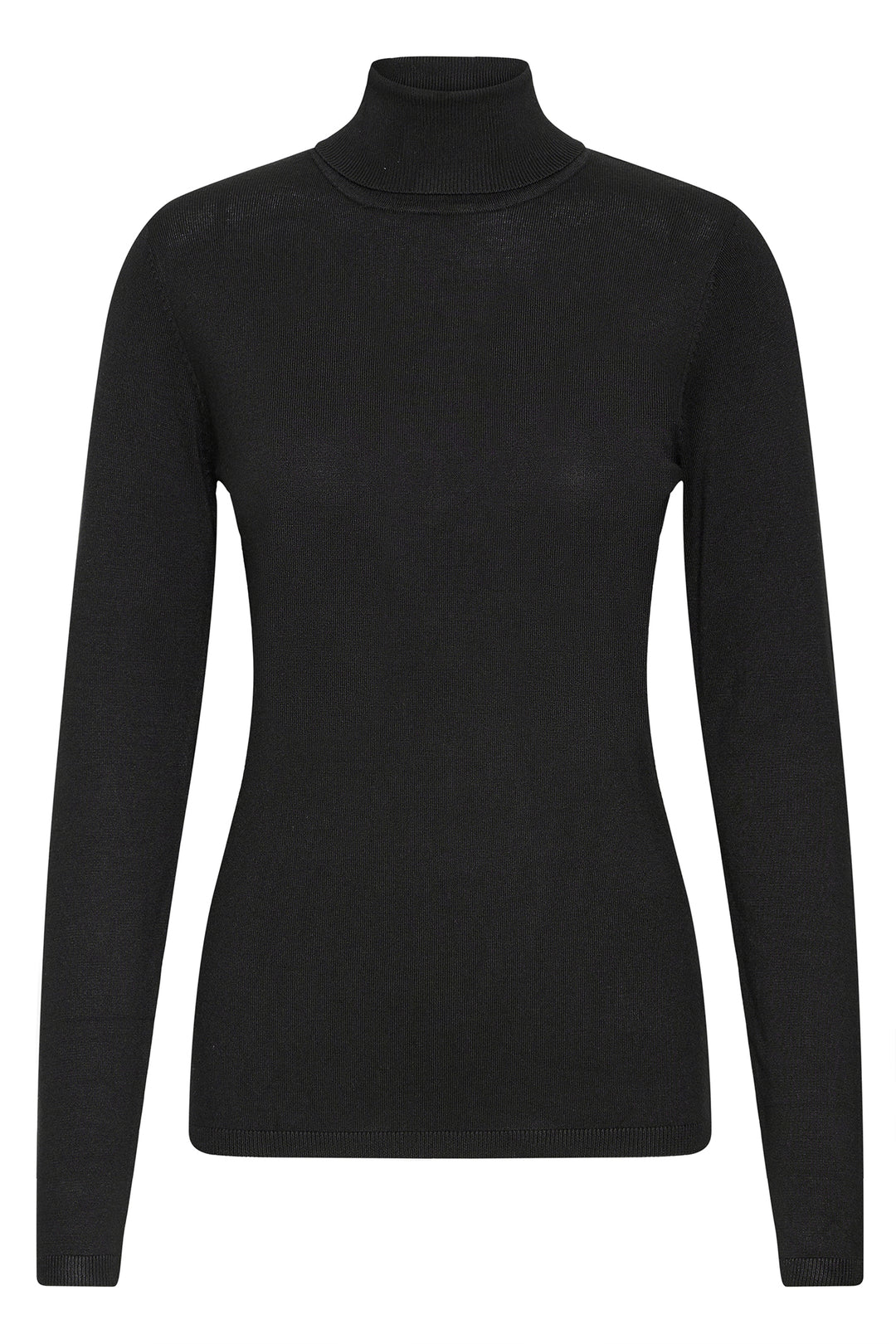 Ichi IHMafa Black Rollneck Jumper 103646 10001 - Shirley Allum Boutique