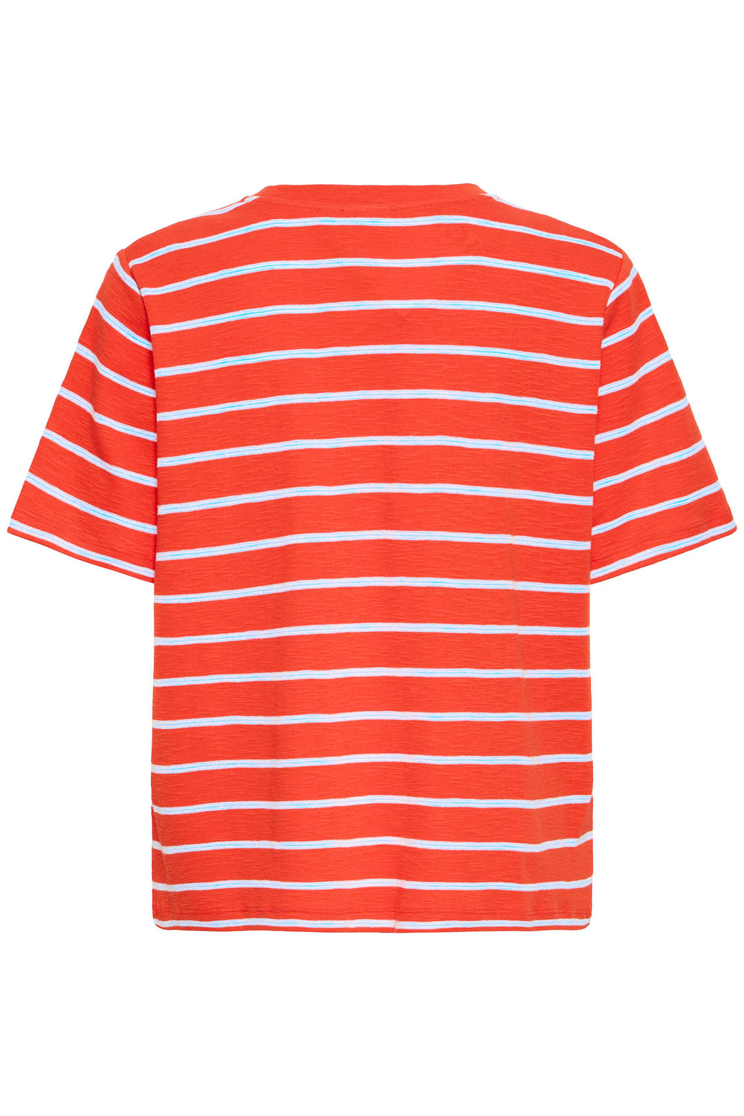 Ichi IHNOVA 20125540 900005490 Fiery Red &amp; Blue Stripe T-Shirt