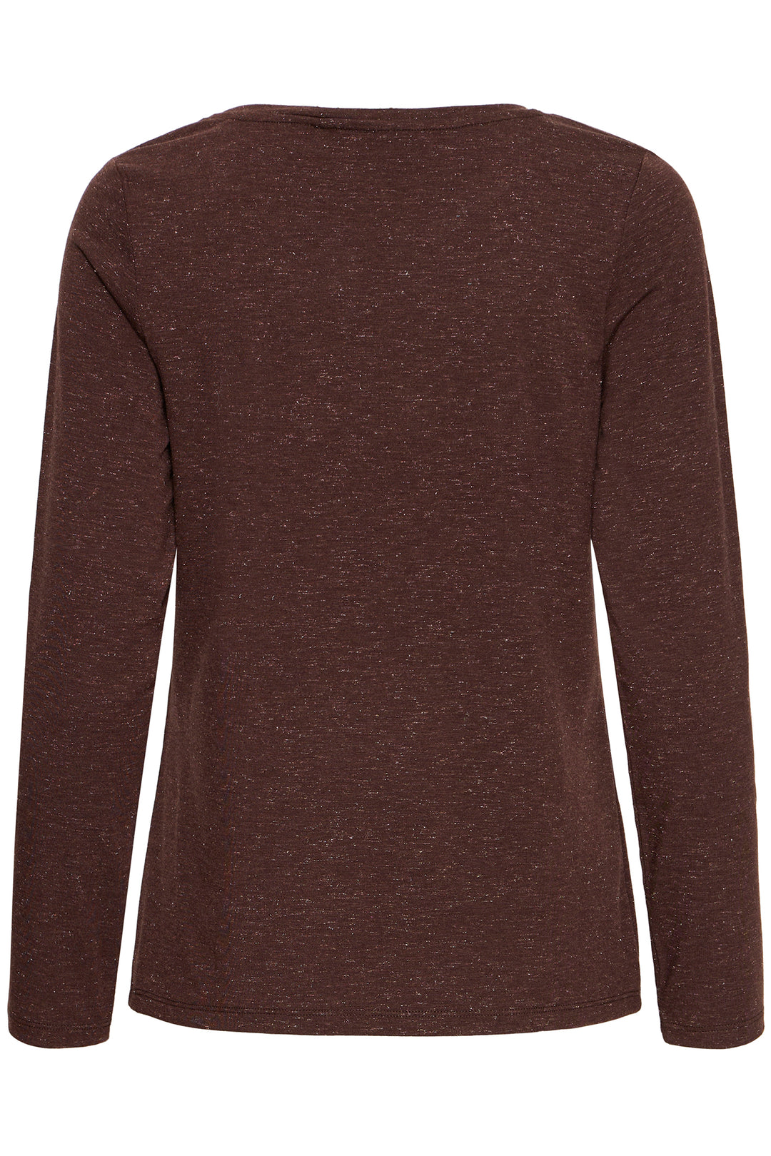 Ichi IHRebel Coffee Bean Long Sleeve T-Shirt 20113521 190915 - Shirley Allum Boutique
