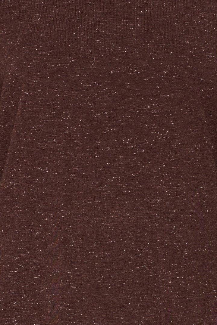 Ichi IHRebel Coffee Bean Long Sleeve T-Shirt 20113521 190915 - Shirley Allum Boutique