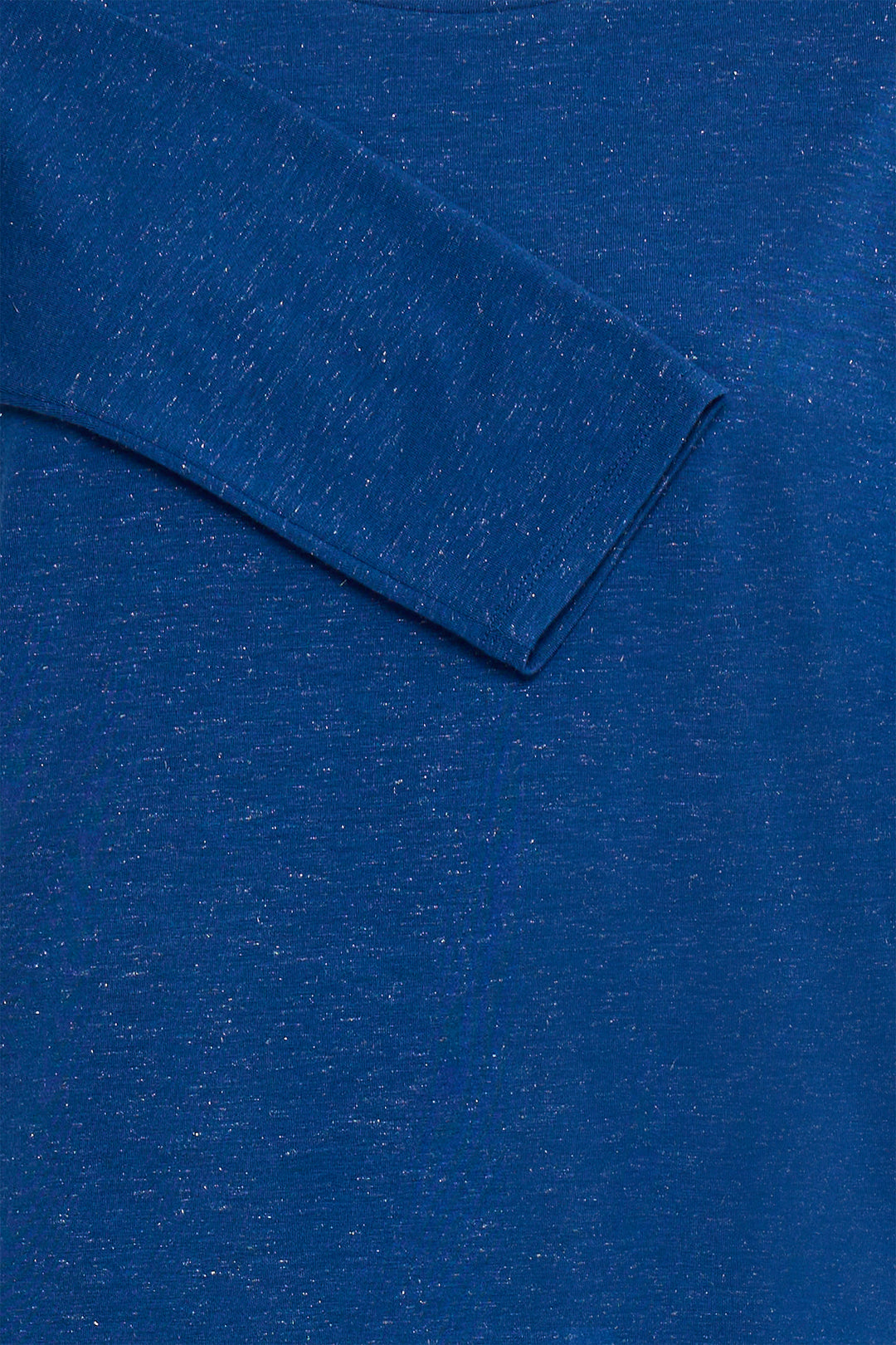 Close-up of a blue fabric texture