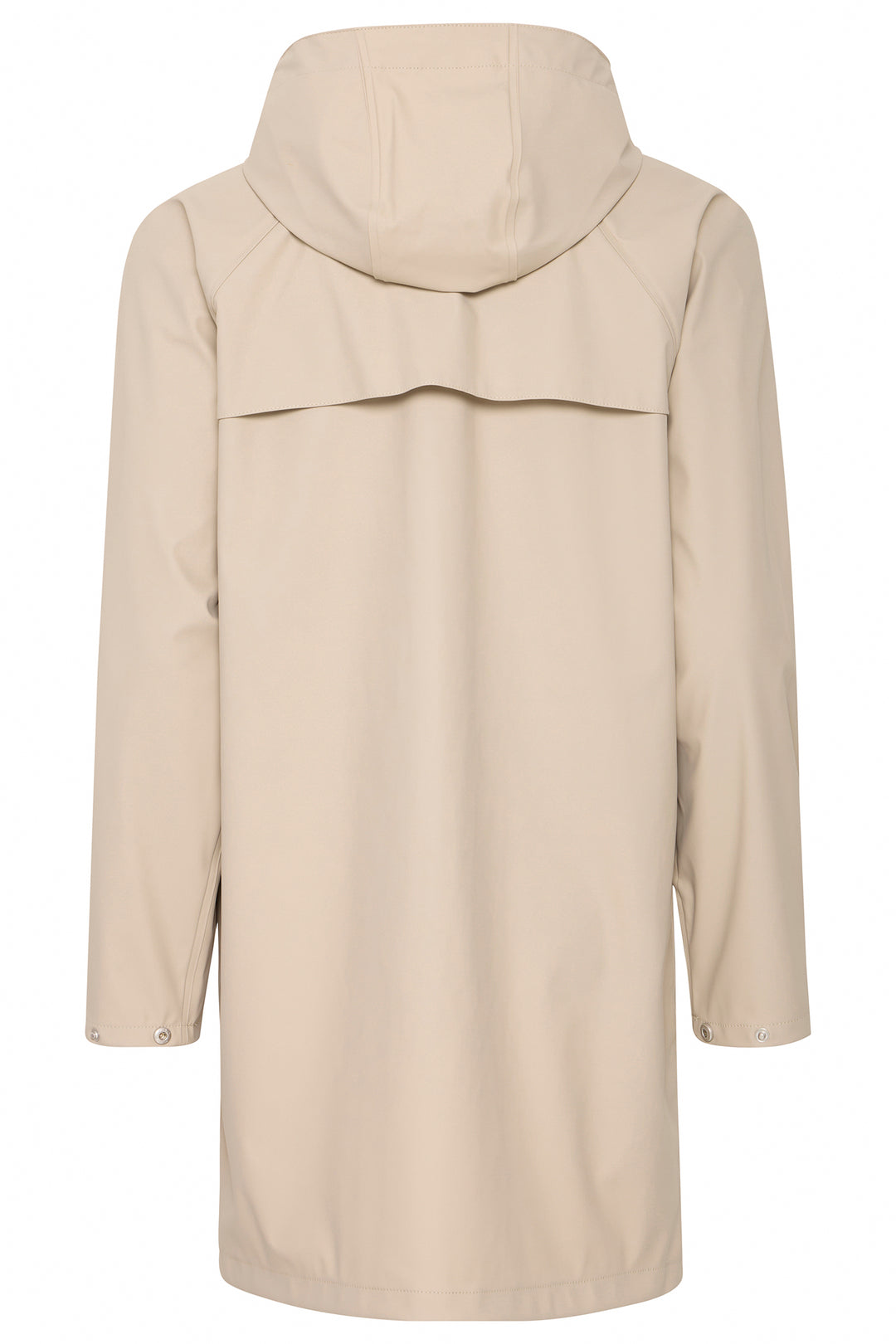 Ichi IHTazi Doeskin Beige Raincoat 20102965 151308 - Shirley Allum Boutique