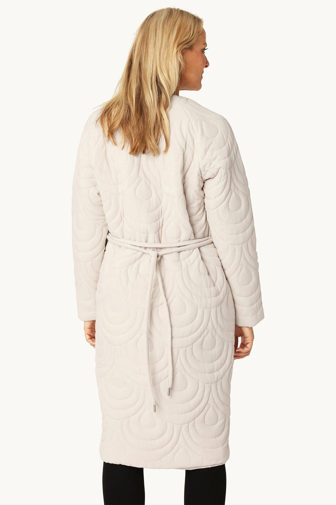 Ilse Jacobsen BLOSSOM01 Kit Cream Lightweight Long Quilted Jacket