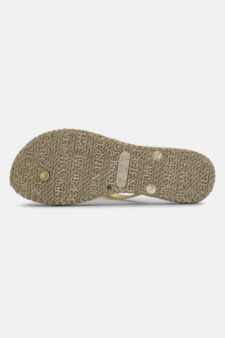 Ilse Jacobsen Cheerful 02 Flip Flop Sandal Platin 780 - Shirley Allum Boutique